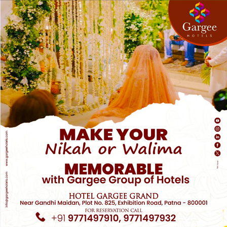 Nikah and Walima Gargee Hotels