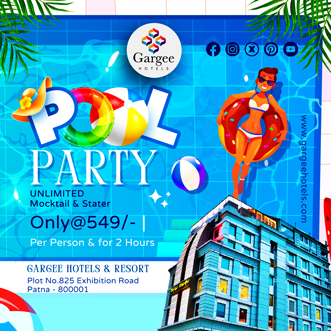 Summer Pool Party Gargee Hotels Patna